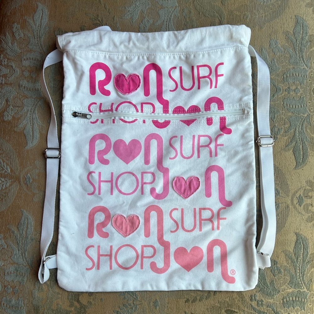 Ron Jon canvas surfer backpack